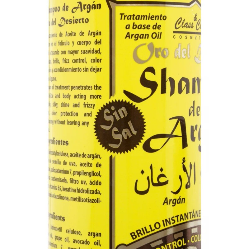 Class & Classs Kit 5 Shampoo Argan Hidrata Y Repara