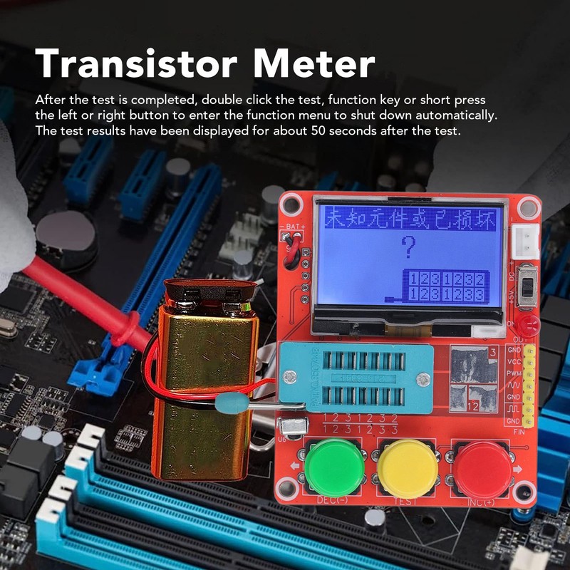 LCR T4 MINI Z DIY Transistor Tester PCB Diode Triode