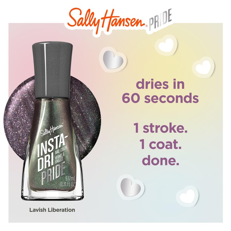 Sally Hansen Insta Dri x GLAAD Pride Nail Polish Collection