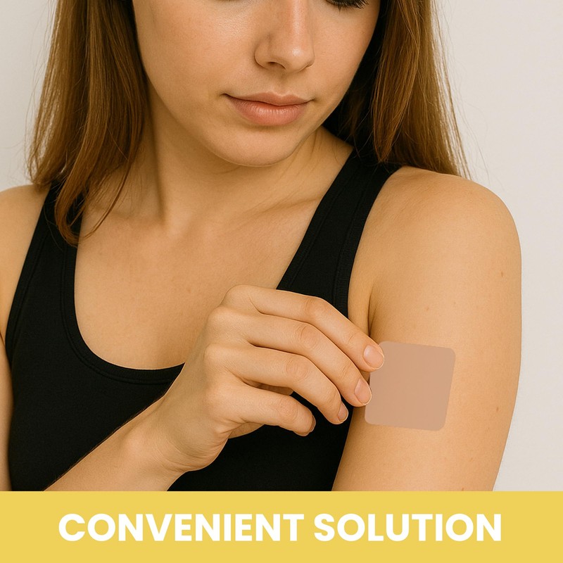 Magnesium Patches (Pack of 60) - 100% Natural Patch for
