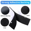 VOCOMO 1x4 Inch Hook and Loop Strips with Adhesive, 30
