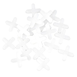 fKiZanthene Tile Spacers, 500 Pcs 2mm Plastic Spacers, for Tile Fixing Mat Road Mat Garden Slab Tile Leveling