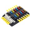 NUZAMAS 12 Volt Fuse Panel Block Boat Fuse Panel with