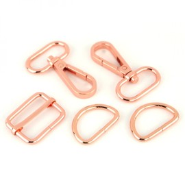 Sallie Tomato Level 3 Basic Hardware Kit,1 Inch, Rose Gold, STS194C