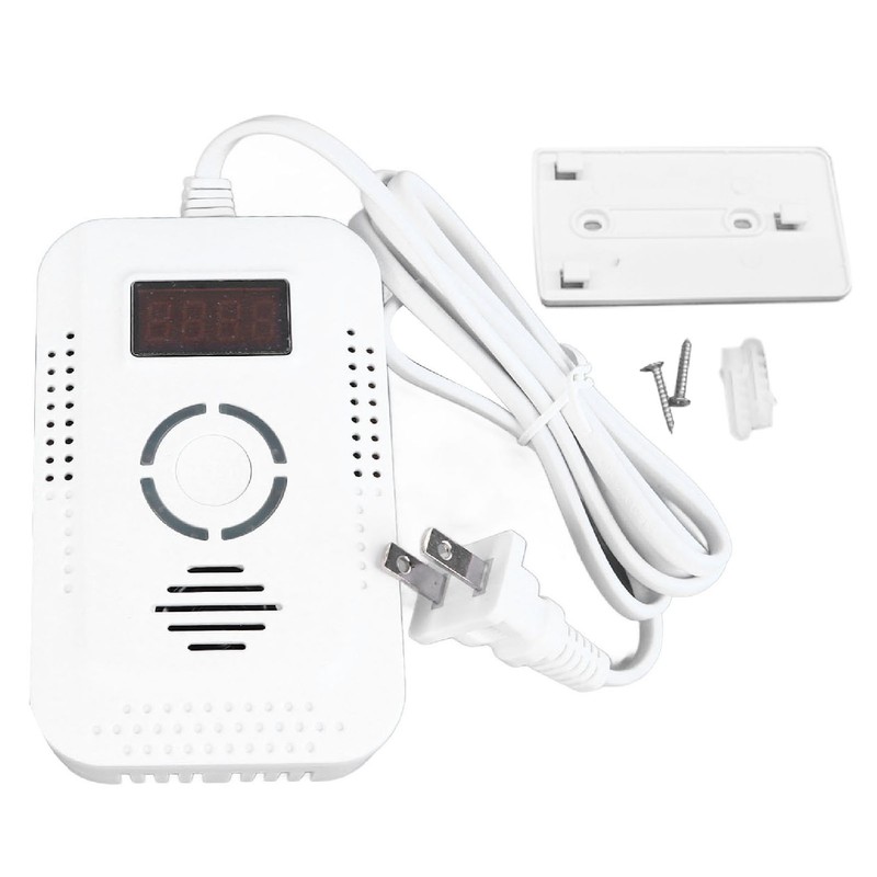 CO Gas Alarm Digital Display High Sensitivity Sound Light Warning