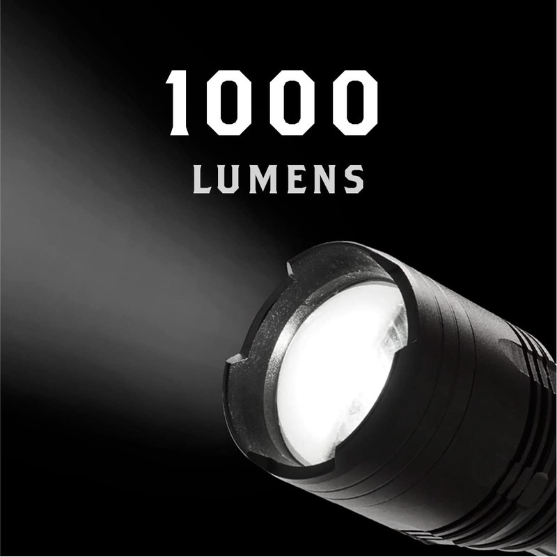 Scipio Tactical Weatherproof Cree LED Flashlight - 1000 Lumens