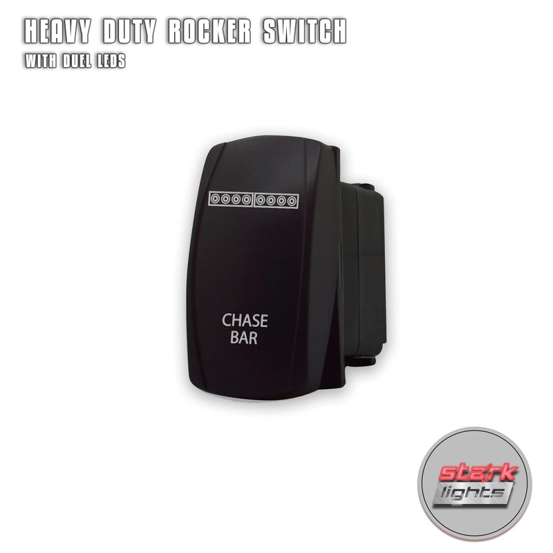 Chase Bar Laser Etched 5-Pin Single Pole Single Throw Vertical