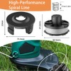 Pack of 4 Thread Spools Replacement Spools for Makita Trimmer