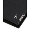 Hazzys (대구신세계)CHESTER 블랙 체크장식 소가죽 반지갑 HJWA5E281BK (Daegu Shinsegae) CHESTER