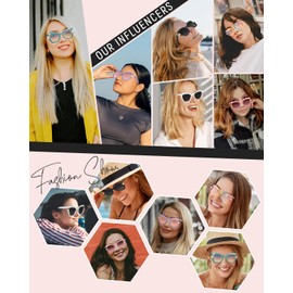 MIZZEO Square Sunglasses for Women Men, Oversized Polarized Aviator Sunglasses, Classic Trend Ladies Sunglasses Sparkling Large Pearl Frame (Grey Lens)