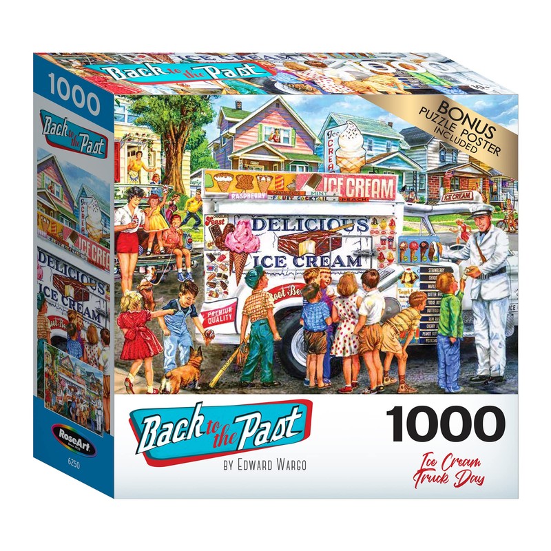 Back to The Past 1000 PC Jigsaw Puzzle - Ice