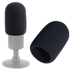 Sound Addicted Windscreen for Razer Seiren X - Premium Foam Cover Blocks Out Plosives, Custom Fit for Enhanced Broadcast and Recording Clarity