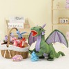 MaoGoLan Dragon Plush Stuffed Animal Family,Giant Mom Dragon Plush Toy