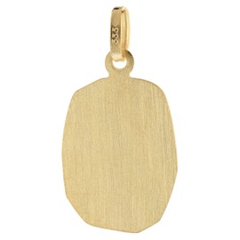 trendor Pisces Zodiac Sign Gold 333 / 8K with Gold-Plated Silver Chain Zodiac Sign Pendant for Men or Women Timeless Necklace 15382-03-45 45 cm, Gold