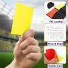 Soccer Referee Card Sets, 4Pcs Football Red and Yellow Cards,Soccer