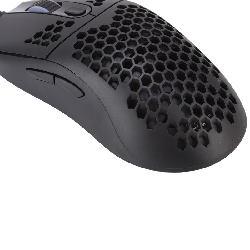 RGB Mouse Cellular Hollow Design Lightweight Wired Backlight 12000DPI 6