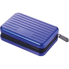 TROIKA Modern Card Case 105 x 70 x 30 mm, blue, Modern