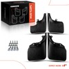 A-Premium Set of 4PCS Mud Flaps Splash Guards Mudguards Mudflaps