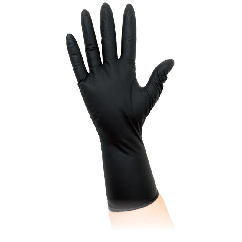 Okamoto Nitrile Gloves, M, Pack of 50