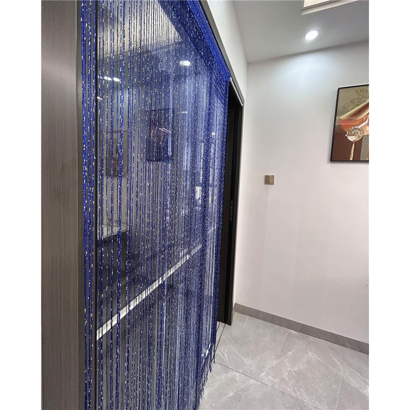 ave split Decorative Door String Curtain Wall Panel Fringe Window