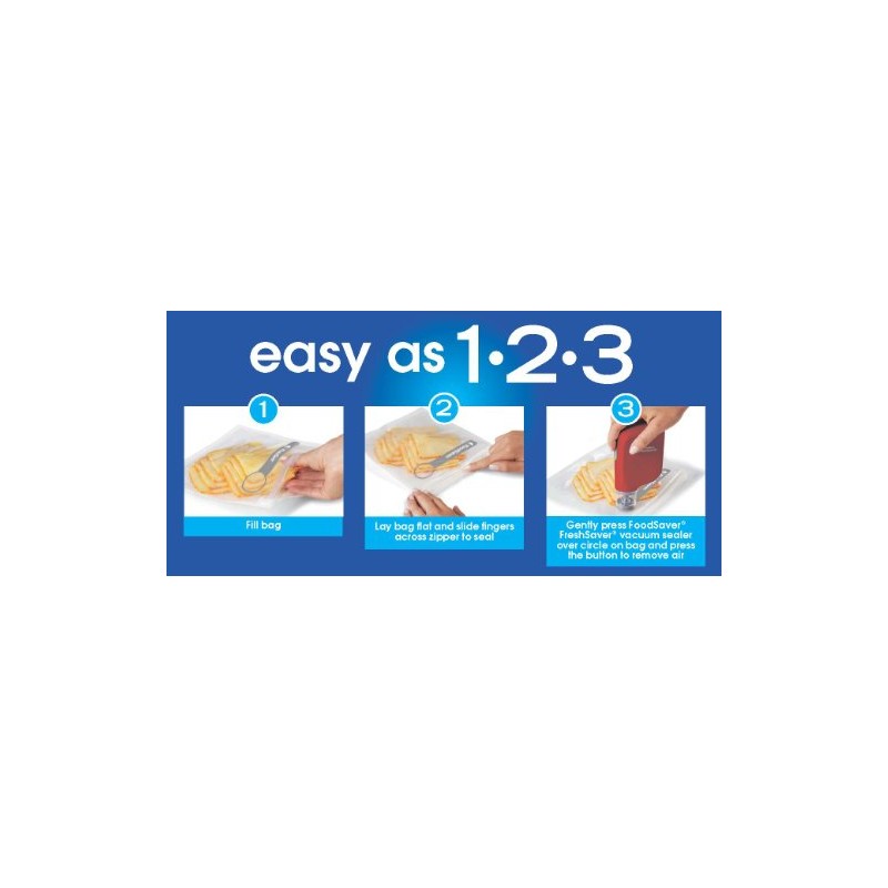 FoodSaver Vacuum Sealer FSFRSH0053 FreshSaver Handheld Sealing System, Red