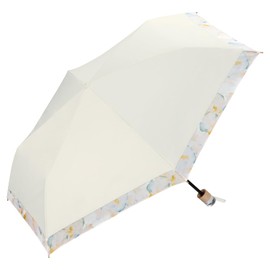 [2025] Wpc. 801-11039-102 Parasol Light Shielding Rim Organza Print Mini Off <100% Shading Ratio / 100% UV Reduction / UPF 50+ / Thermal Blocking/Rain / Sun / Rain / Sun / Rain / Folding Umbrella for