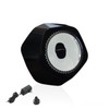 ZenFrekvens Dynamic Ferrofluid Bluetooth Speaker with Rhythm LED Light &