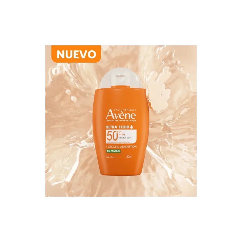 Protector Solar Avene FPS50 Ultra Fluid Avne Oil Control Invisible