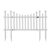 Zippity Outdoor Products ZP19028 Unassembled Madison Vinyl Gate Kit with