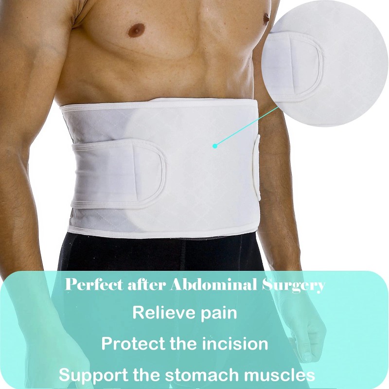 Consumer Hernia Belts for Men Abdominal Support Surgical Belly Binder