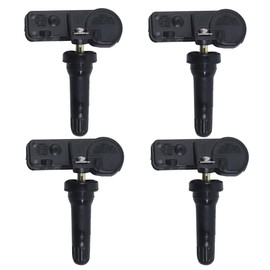 TPMS Sensors Set of 4 Fit for Ford Escape 2009-2015 & for Ford Focus 2010-2015 & for Lincoln Navigator 2011-2015 Tire Sensors GM 315Mhz, Replace DE8T1A180AA TPMS12