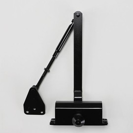 512 Black Door Closer for Doors Impact Protection