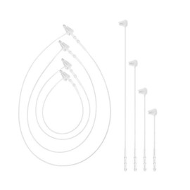 1000 Pcs Plastic Fastener Hang Tag Snap Lock Pin Security Loop for Retail Store Clothing Ties Fastener Manual No Tag Gun Required (Clear, Length 3 Inch)