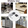 Cabinet Lock, Cam Lock, 6 Pack Cabinet Locks with Keys,