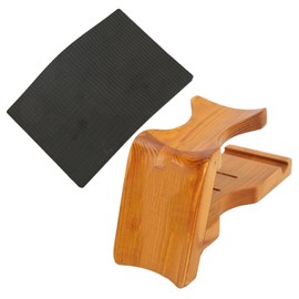 Guitar Stand Folding Beech Guitars Frame Stand Ukulele Neck Rest for Acoustic Bass