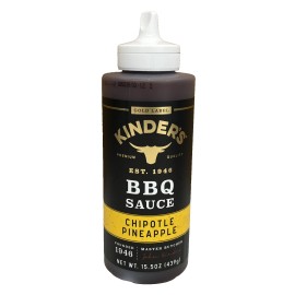 Kinder's Kinders Gold Label Chipotle Pineapple BBQ Sauce 15.5 oz