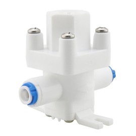 ZZHXSM 1/4'' Water Pressure Regulator - Polypropylene Globe Valve - White