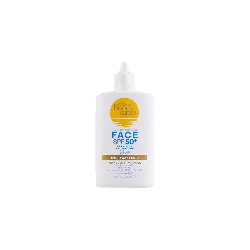 Bondi Sands Daily Moisturising Face SPF 50+ Everyday Fluid 50ml