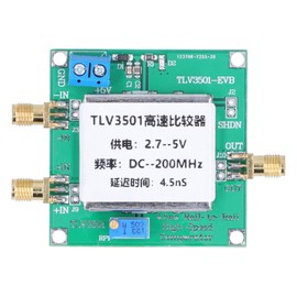High Speed Comparator Frequency Meter Module TLV3501 Rail-to-Rail Output for Low-Voltage Applications