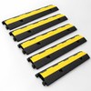 2-Channel Cable Protector Ramp for Wire & Cord Protection –