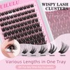 Lash Clusters Kit 10-18mm Mix D Curl Eye Lashes Wispy