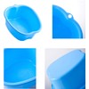 Foot Soaking Bath Basin: Plastic Foot Spa Basin for Soaking