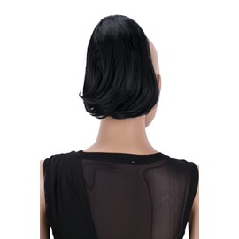 Hepburn-Style Open Hair Piece Bun / Tress with Hair Tie in Selection of Colours