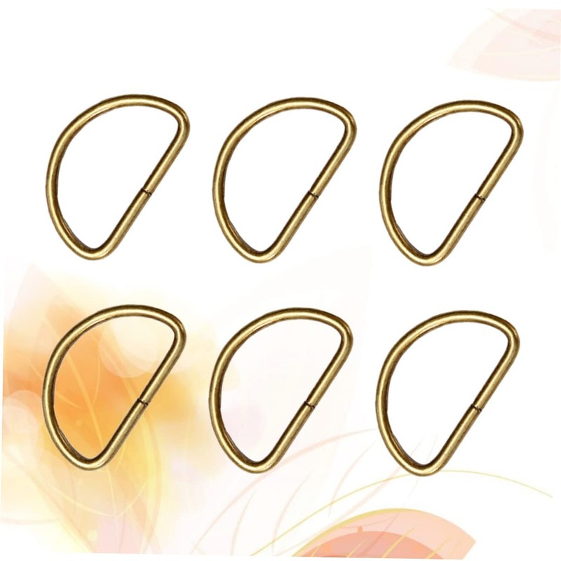 DOITOOL 100pcs d Buckle d Metal Shoulder Strap Accessories for