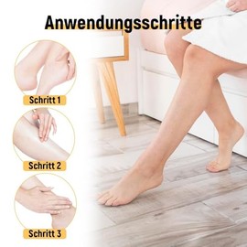 2025 Nuevo Crema Hidratante para Pies, Repara e Hidrata los Pies Secos y Agrietados, Exfoliating Moisturizing Foot Ointment, 40 ml (3)