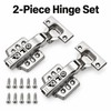 304 Stainless Steel Soft Close Cabinet Hinges – Hydraulic Concealed