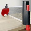 CHIC-FANTASY Juego de Ping Pong Todo en uno, Incluye Red