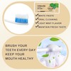 HAIFOTRVA 200 Pack Too Small Bulk Travel Size Toothpaste, 0.105