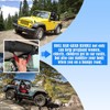 ROMASO Roll Bar Grab Handles for Jeep Wrangler YJ TJ