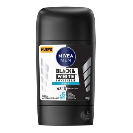 Nivea men black & white fresh antitranspirante barra 50 g
